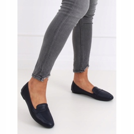 Mocassins femme bleu marine 98-29 Bleu 2 Mocassins femme bleu marine 98-29 Bleu 2