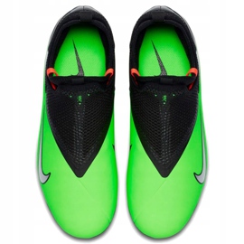 Nike Phantom Vsn 2 Academy Df Fg / MG Jr CD4059 306 chaussures de football multicolore vert 2