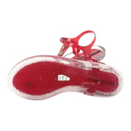 Tongs Grendha Transparent / rouge incolore 4