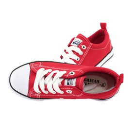 American Club Baskets nouées American LH23 rouges ['rouge'] 6