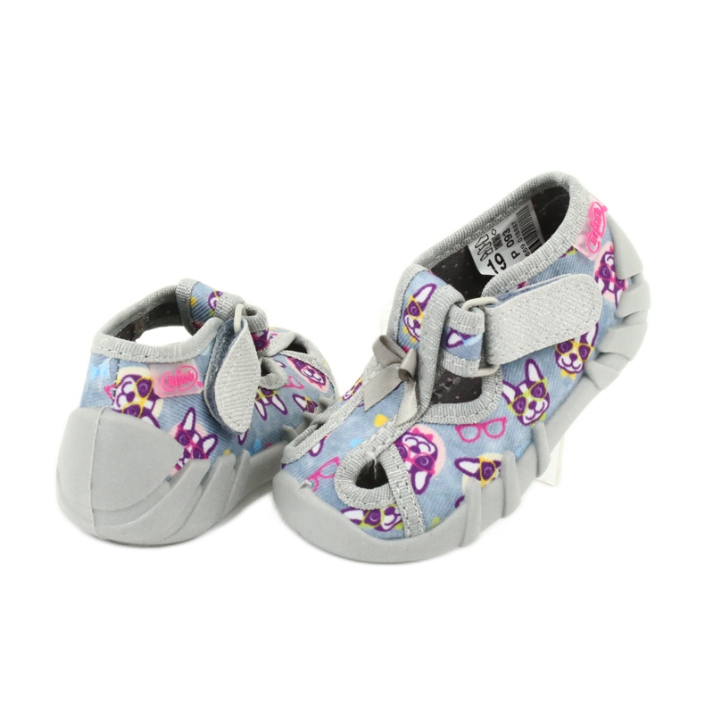 Chaussures enfant Befado 190P093 gris multicolore 5