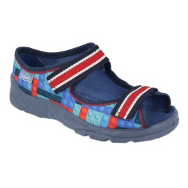 Chaussures enfant Befado 969X153 rouge bleu marin bleu 1