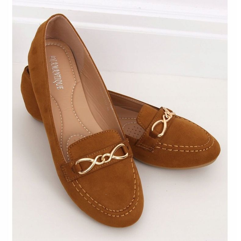 Mocassins femme camel 2S2018-157 Camel brun 1