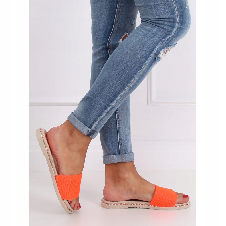 Chaussons femme orange 35-185 Orange 2
