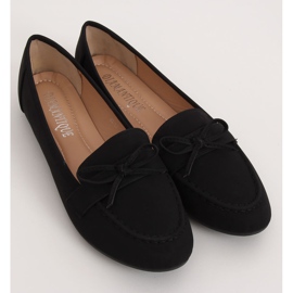 Mocassins femme noirs 98-30 Noir le noir 2