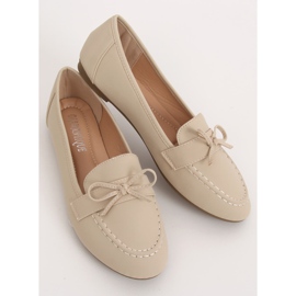 Mocassins femme beige 98-30 Beige 2