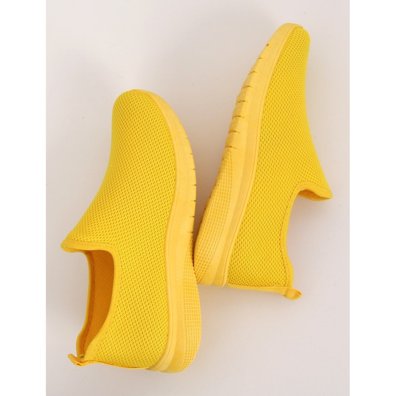 Chaussures de sport jaunes 7079 Jaune 1