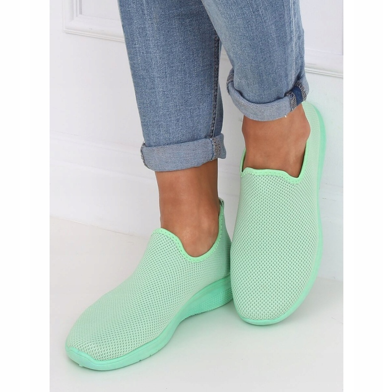 Chaussures de sport menthe 7079 Vert 1