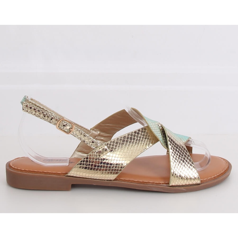 Sandales pour femmes dorées 222-31 Or 1