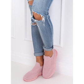 Rose 4388 Chaussures de sport roses 1