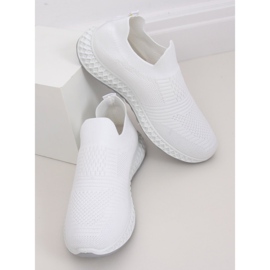 Blanc 4388 Chaussures de sport blanches 2