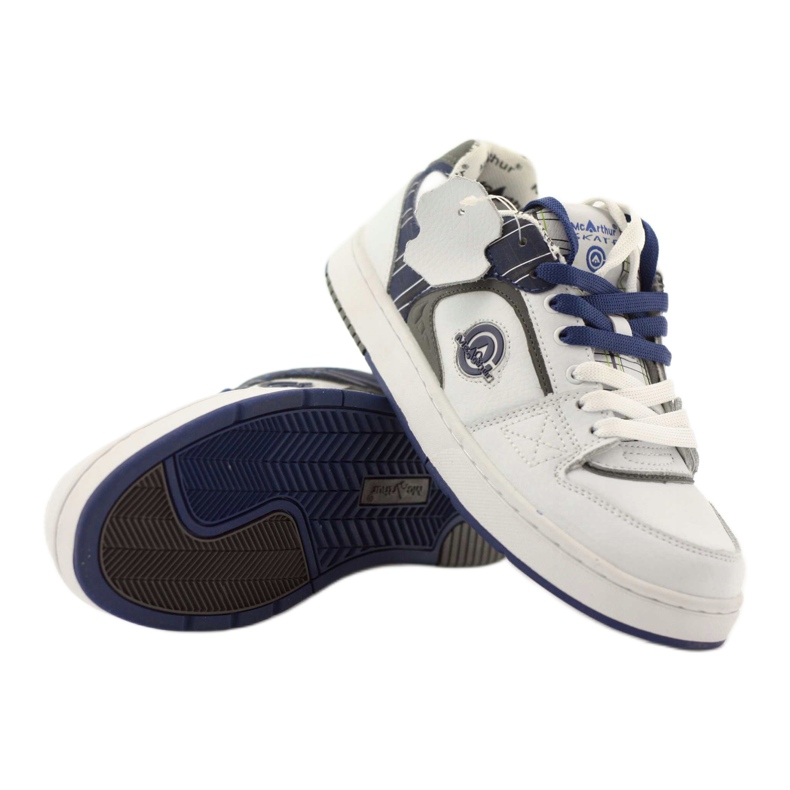 Chaussures de sport McArthur 18-wt blanc / bleu gris 3