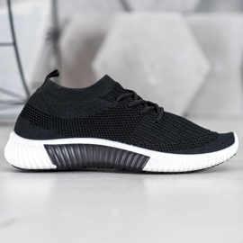 Lemax Baskets en textile noires 1