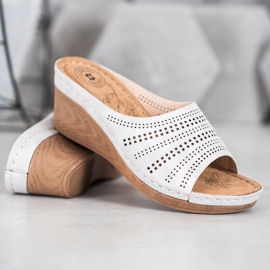 Evento Chaussons À Motif Ajouré gris 1 Evento Chaussons À Motif Ajouré gris 1