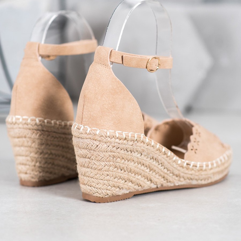 Evento Sandales À Motif Ajouré brun 2