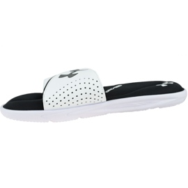 Under Armour Ignite Vi Sl M 3022711-100 blanche le noir 1