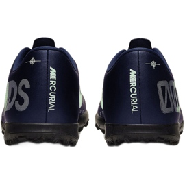 Nike Mercurial Vapor 13 Club Mds Tf M CJ1305-401 chaussures de football bleu marine 2