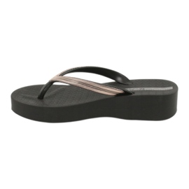 Sandales compens es Ipanema 82764 le noir jaune