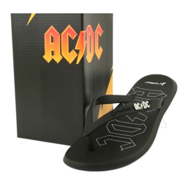 RIDER 82799 Tongs AC / DC THONG AD homme BRÉSIL blanche le noir 6