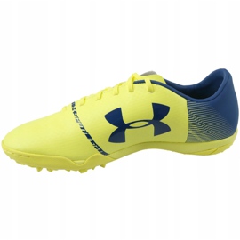 Under Armour Spotlight Tf M 1289539-300 chaussures de foot multicolore jaune 1