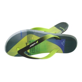 Tongs homme Rider Energy AD 10719 noir bleu gris vert 4