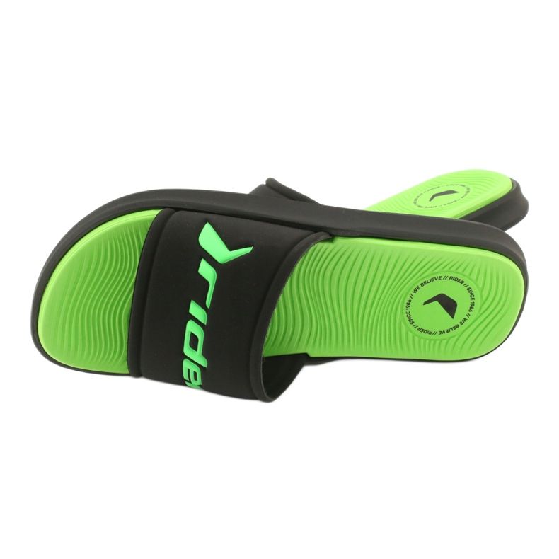 Rider Cavalier SATURN AD 83076 noir / vert le noir 4