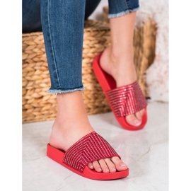 Lemax Chaussons Rouges Avec Cubic Zirconia 5