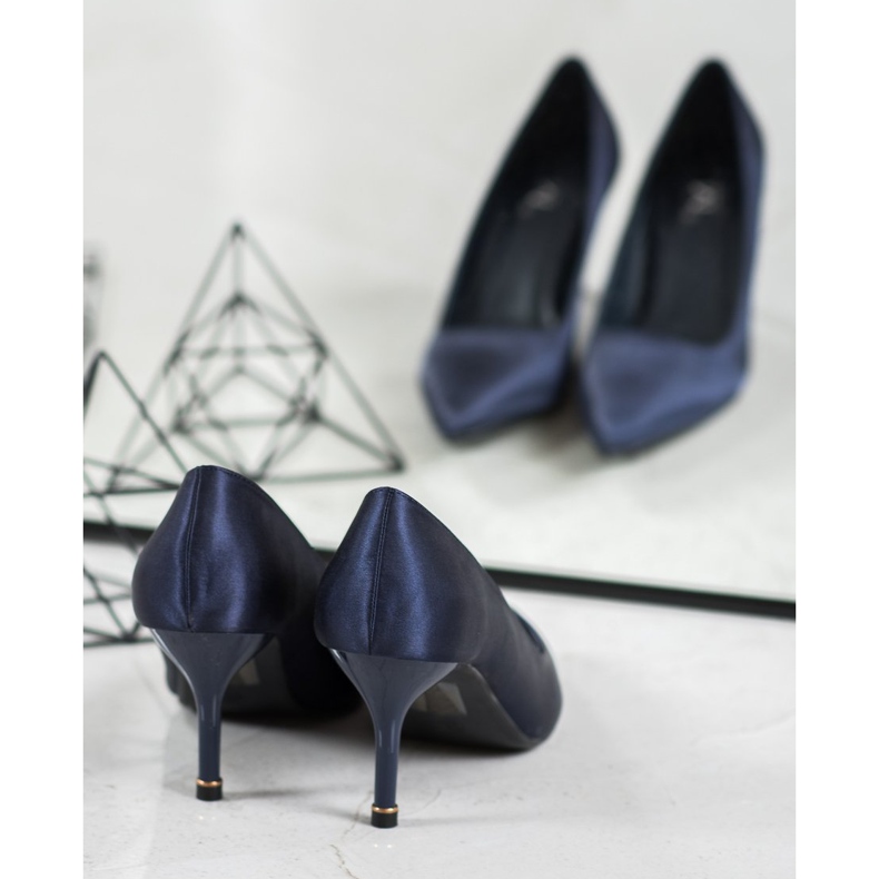 Cm Paris Talons hauts classiques bleu marine 2