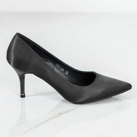 Cm Paris Talons hauts noirs classiques le noir 2