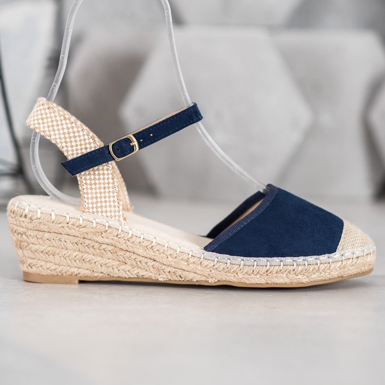 Best Shoes Sandales espadrilles bleu marine 2 Best Shoes Sandales espadrilles bleu marine 2