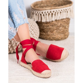 Seastar Espadrilles Rouges Nouées 3