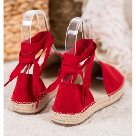 Seastar Espadrilles Rouges Nouées 4