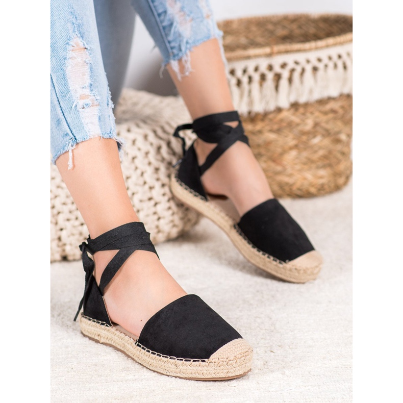 Seastar Espadrilles Noires Nouées le noir 2