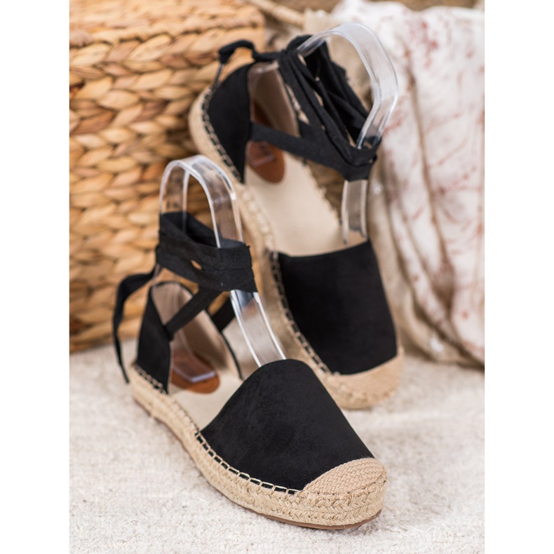 Seastar Espadrilles Noires Nouées le noir 1