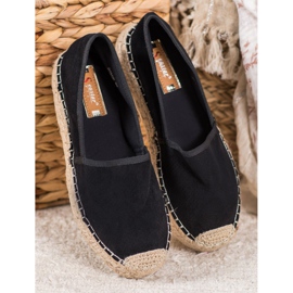 Seastar Espadrilles Ajourées En Daim le noir 1
