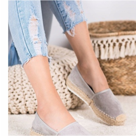 Seastar Espadrilles En Daim Grises 4