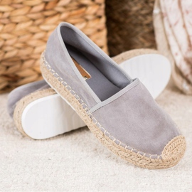 Seastar Espadrilles En Daim Grises 3
