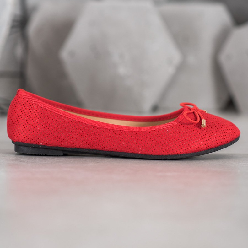 Clowse Ballerine Avec Noeud rouge 1