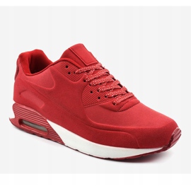 Chaussures de sport pour hommes rouges A390-9 1
