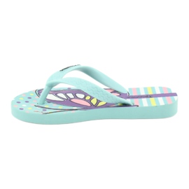 Tongs papillon Ipanema Temas KIDS 82773 violet vert 1 Tongs papillon Ipanema Temas KIDS 82773 violet vert 1