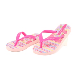 Ipanema Les tongs des filles néon rose 82773 2