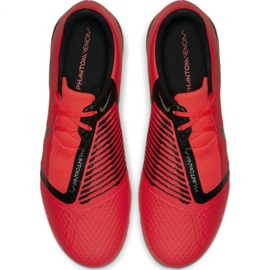 Chaussures d'intérieur Nike Phantom Venom Academy Ic M AO0570-600 noir rouge 2