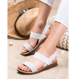 Sea Elves Sandales à enfiler sur la plate-forme blanche gris 1 Sea Elves Sandales à enfiler sur la plate-forme blanche gris 1