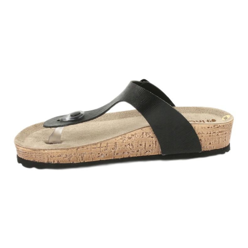 Chaussons prophylactiques pour femmes Inblu NM020 noir 1