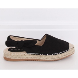 Espadrilles femme noires 3016 Noir 1