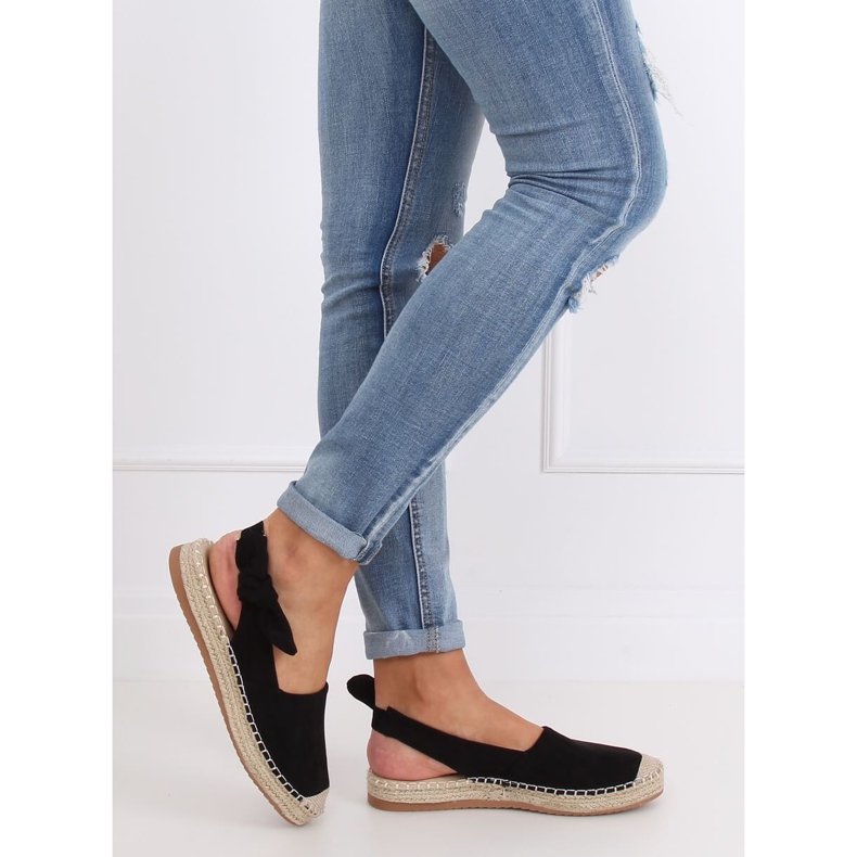 Espadrilles femme noires 3016 Noir 2
