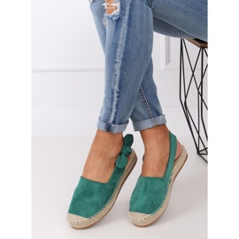 Espadrilles vertes pour femmes 3016 Vert 3