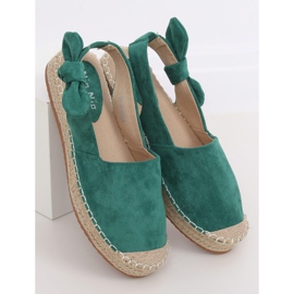 Espadrilles vertes pour femmes 3016 Vert 2