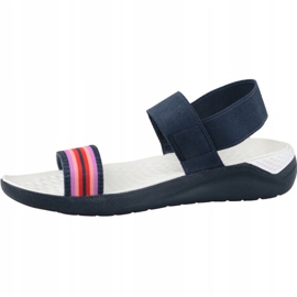 Crocs LiteRide Sandal W 205106-97W sandales bleu marine rose 1