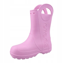Crocs Handle It Botte de Pluie Enfant Jr 12803-6I2 rose 1 Crocs Handle It Botte de Pluie Enfant Jr 12803-6I2 rose 1